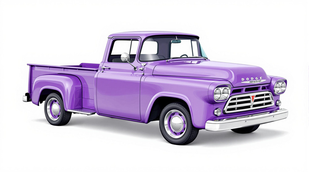 1959 Dodge W200 Pickup Catalog and Classic Car Guide, Ratings and Features