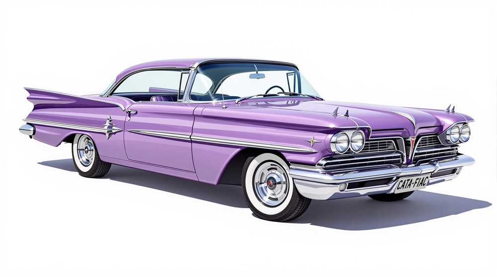 1959 Pontiac Catalina Catalog and Classic Car Guide, Ratings and Features