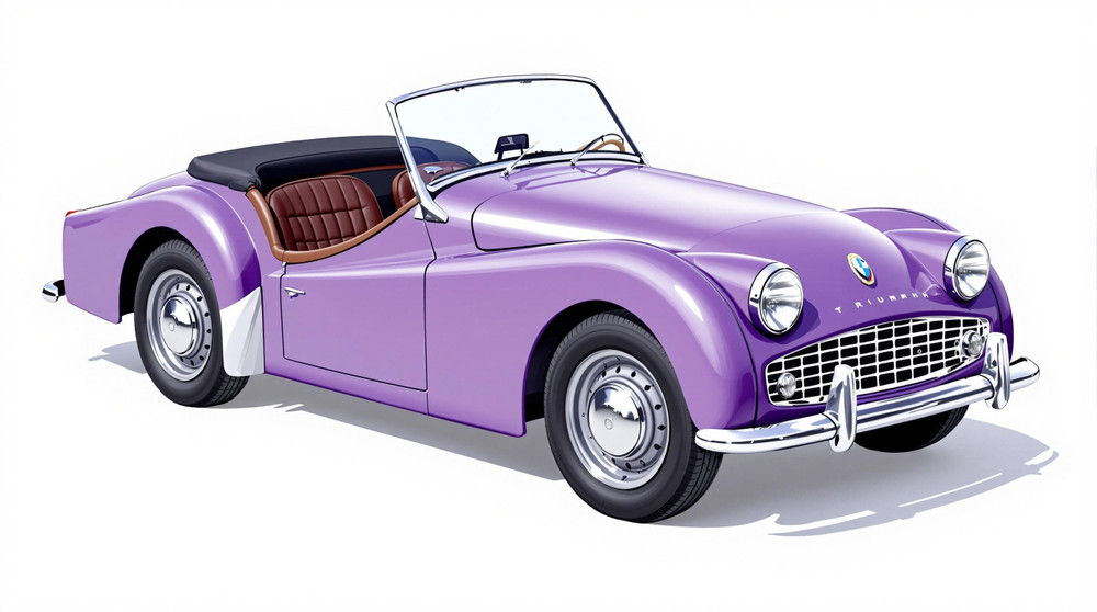 1959 Triumph Tr3a Catalog and Classic Car Guide, Ratings and Features