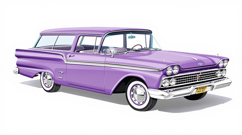 1960 Ford Country Squire Catalog and Classic Car Guide, Ratings and Features