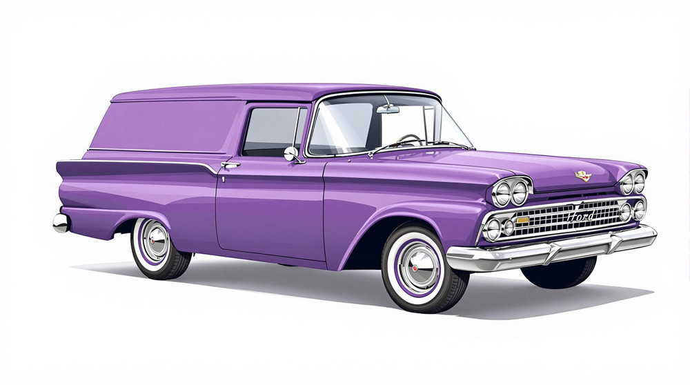 1960 Ford Courier Sedan Delivery Catalog and Classic Car Guide, Ratings and Features 1960 Ford Courier Sedan Delivery Catalog and Classic Car Guide, Ratings and Features