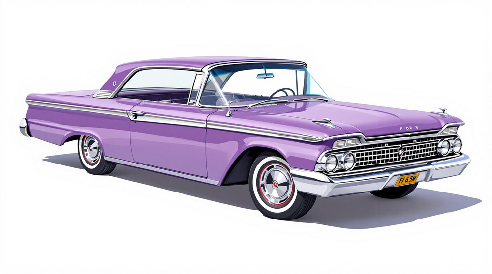 1960 Ford Galaxie Catalog and Classic Car Guide, Ratings and Features