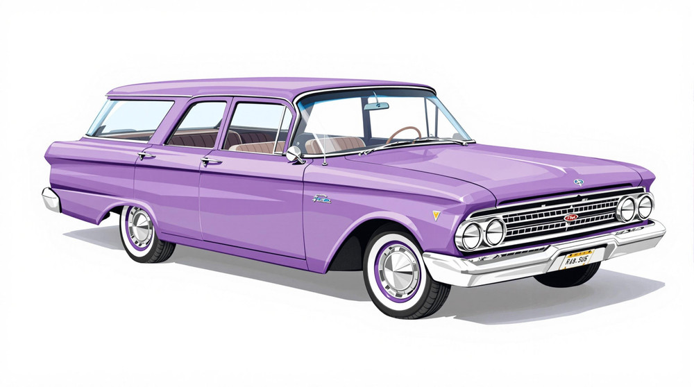 1961 Ford Country Squire Catalog and Classic Car Guide, Ratings and Features 1961 Ford Country Squire Catalog and Classic Car Guide, Ratings and Features