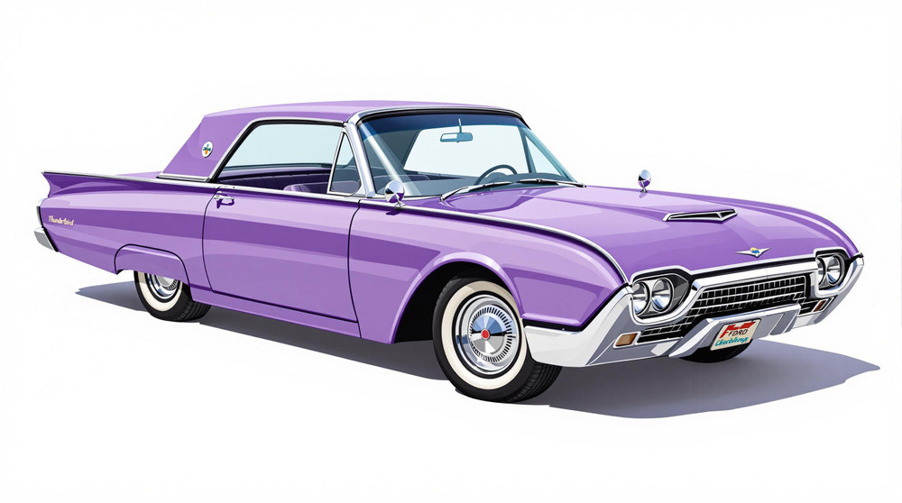 1961 Ford Thunderbird Catalog and Classic Car Guide, Ratings and Features 1961 Ford Thunderbird Catalog and Classic Car Guide, Ratings and Features