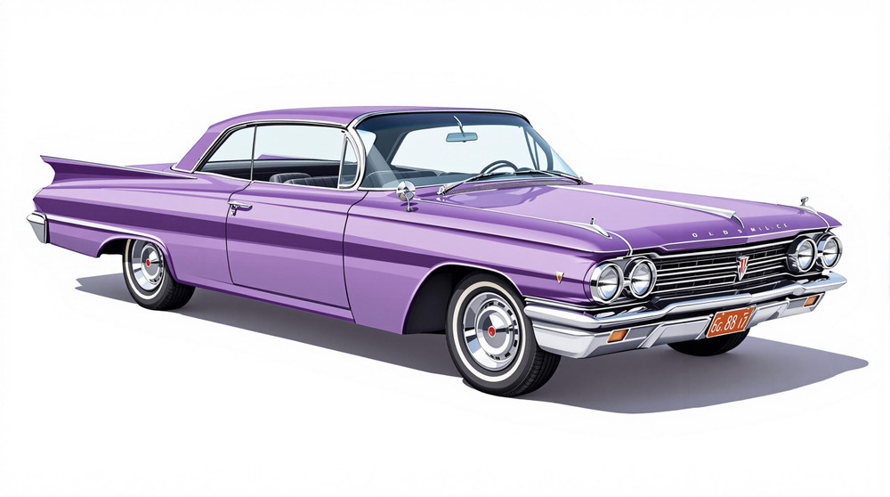 1961 Oldsmobile Dynamic 88 Catalog and Classic Car Guide, Ratings and Features