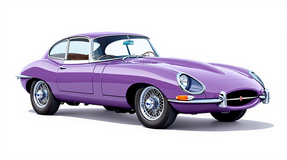 Monogram Jaguar XKE GT Sports 1964年製 Monogram Jaguar XK-e GT Sports Coupe Plastic Model Kit, with