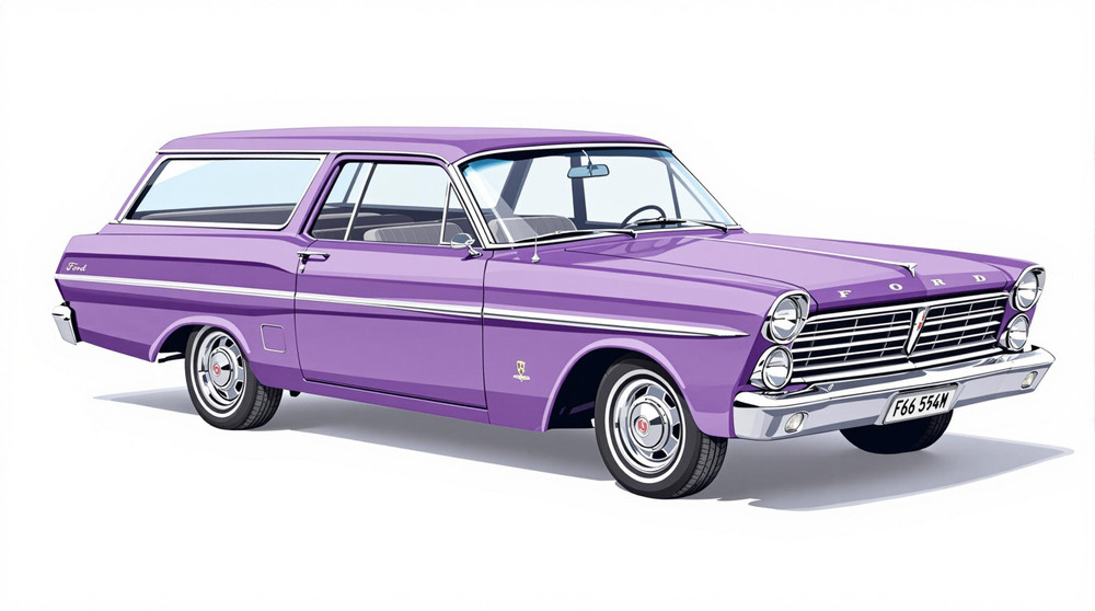 1/43 Ford Ranch ワゴン1959 GENUINE PARTS GENUINE-FORD-PARTS GPF446 Scale 1/43 | FORD USA RANCH WAGON