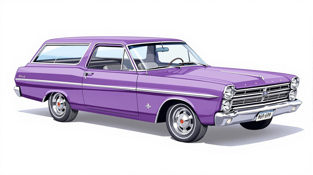 1969 Ford Ranch Wagon Catalog and Classic Car Guide, Ratings and Features