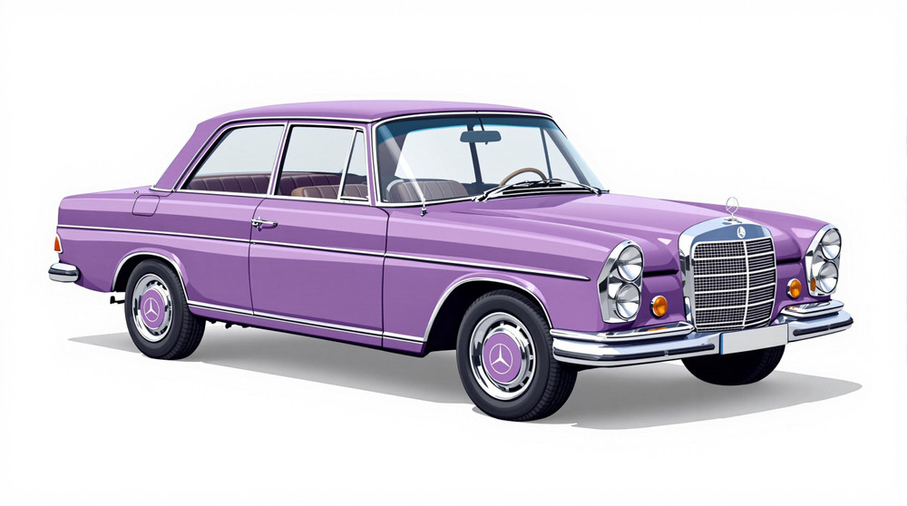 1969 Mercedes-Benz 220d Catalog and Classic Car Guide, Ratings and Features