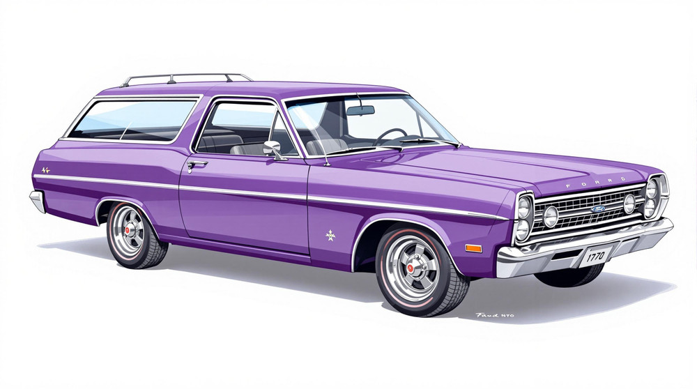 1970 Ford Ranch Wagon Catalog and Classic Car Guide, Ratings and Features