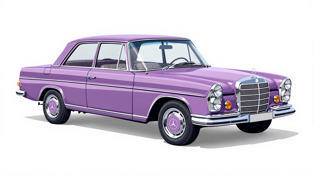 1970 Mercedes-Benz 220d Catalog and Classic Car Guide, Ratings and Features