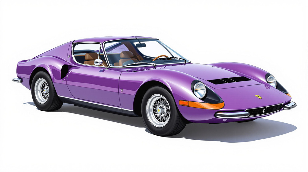 4452 フェラーリ DINO 246GT 1/18 PLATINUM NOREV 1/18 - FERRARI Dino 246 GT - 1968 - Five Diecast