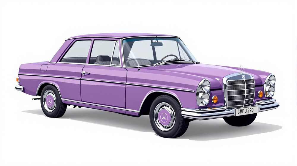 1971 Mercedes-Benz 220 Catalog and Classic Car Guide, Ratings and Features