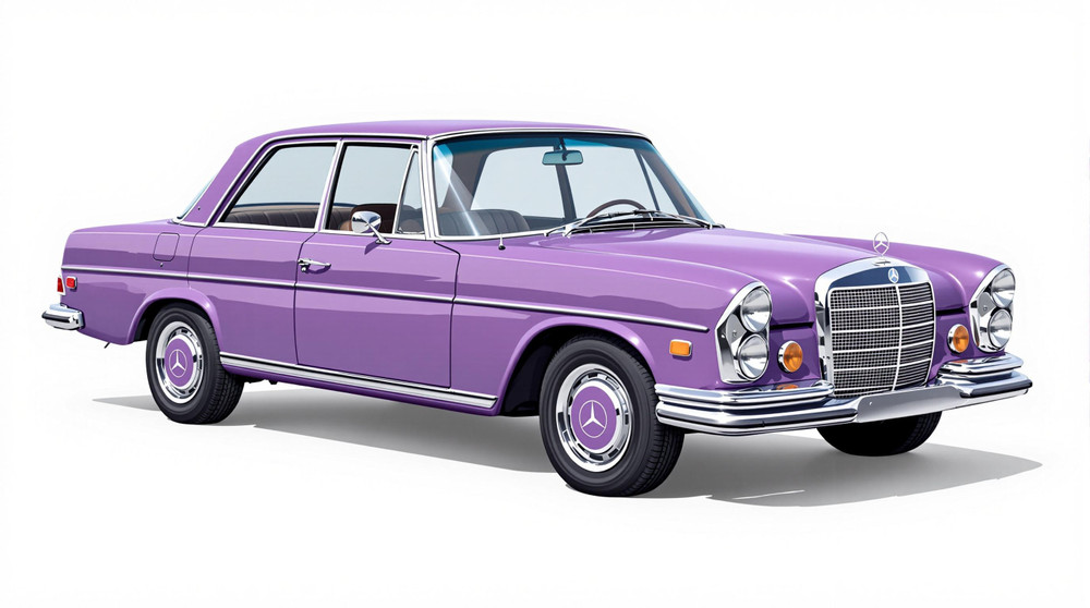 1971 Mercedes-Benz 280sel Catalog and Classic Car Guide, Ratings and Features