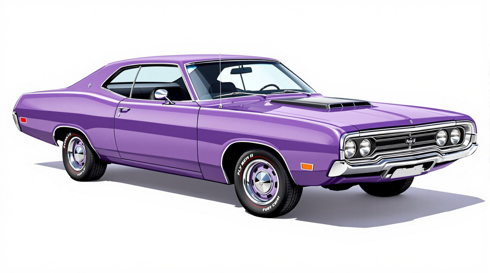 1971 Plymouth Fury Ii Catalog and Classic Car Guide, Ratings and Features