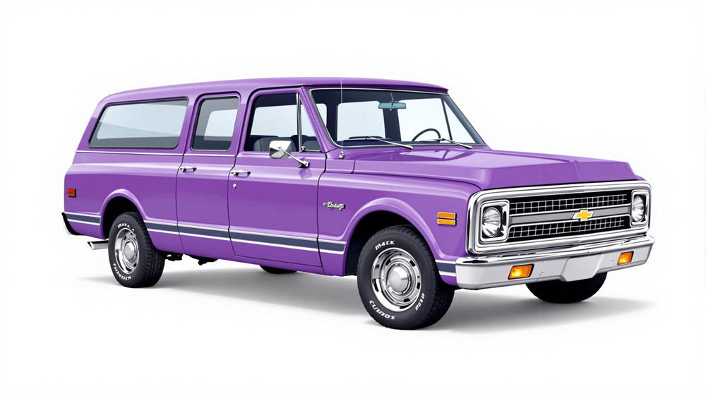 1972 Chevrolet C10 Suburban Catalog and Classic Car Guide, Ratings and Features