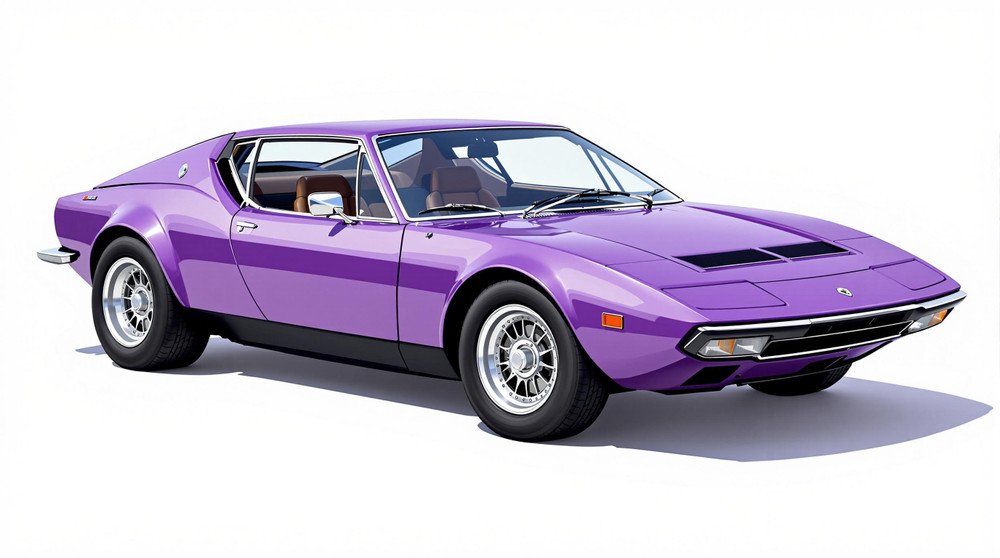 1972 Detomaso Pantera Catalog and Classic Car Guide, Ratings and Features
