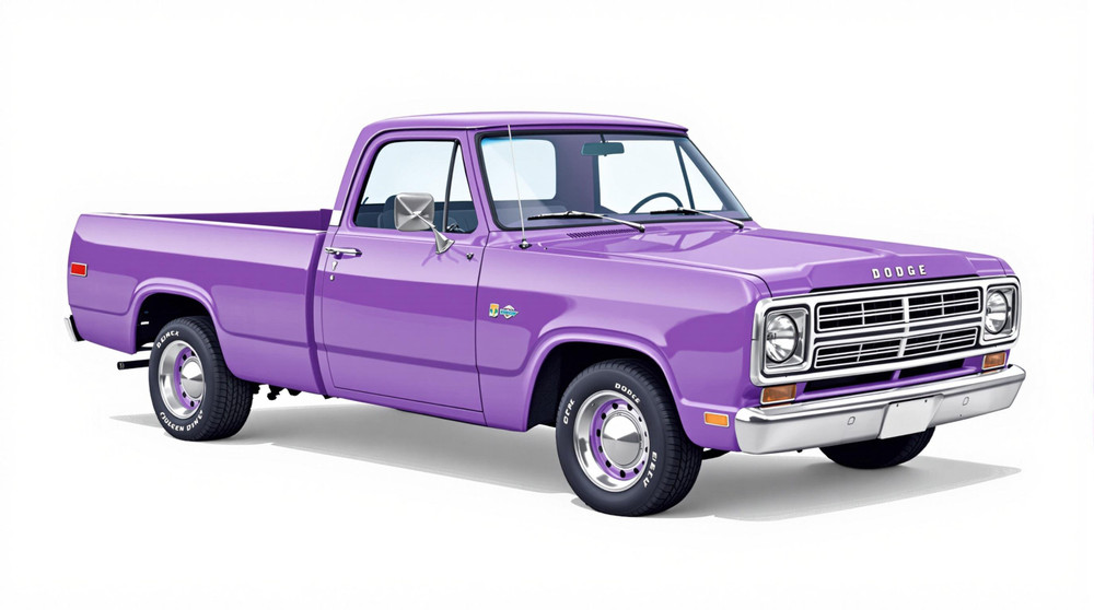 1972 Dodge D100 Pickup Catalog and Classic Car Guide, Ratings and Features