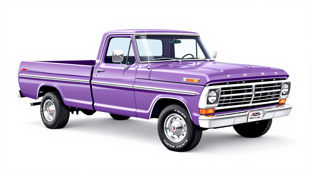 1972 Ford F-250 Catalog and Classic Car Guide, Ratings and Features