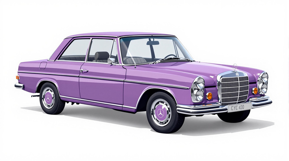 1972 Mercedes-Benz 220 Catalog and Classic Car Guide, Ratings and Features