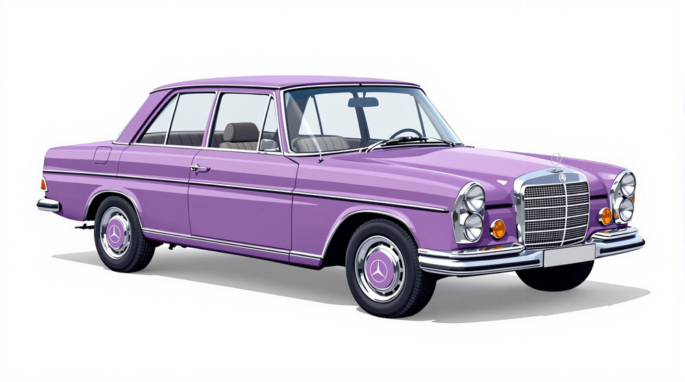 1972 Mercedes-Benz 220d Catalog and Classic Car Guide, Ratings and Features