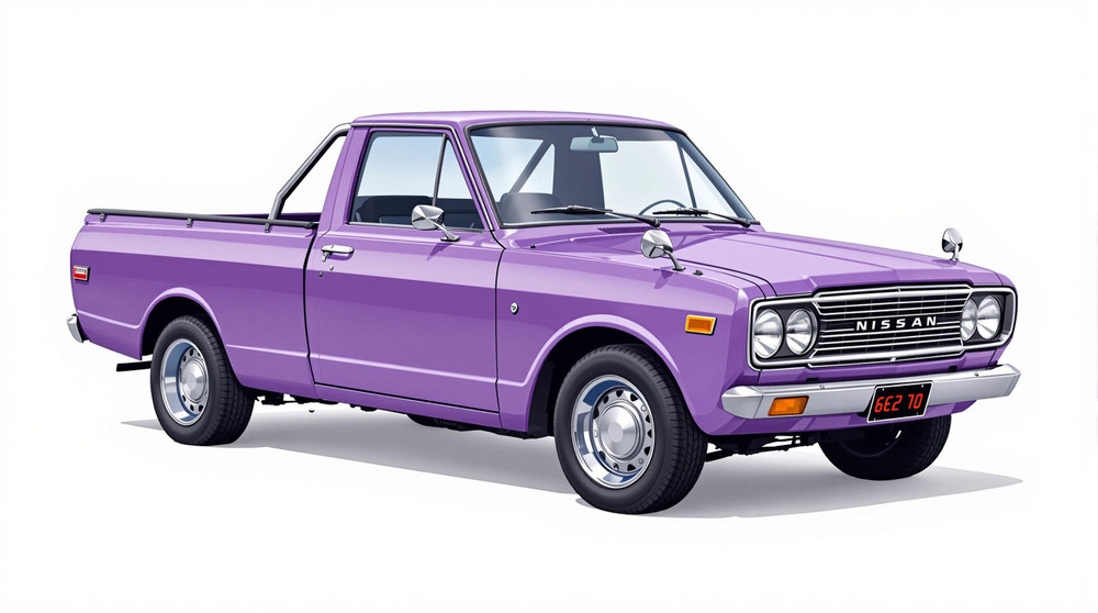 1972 Nissan 620 Pickup Catalog and Classic Car Guide, Ratings and Features