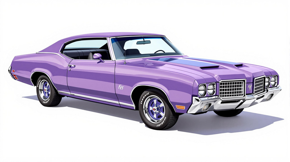 1972 Oldsmobile F85 Catalog and Classic Car Guide, Ratings and Features