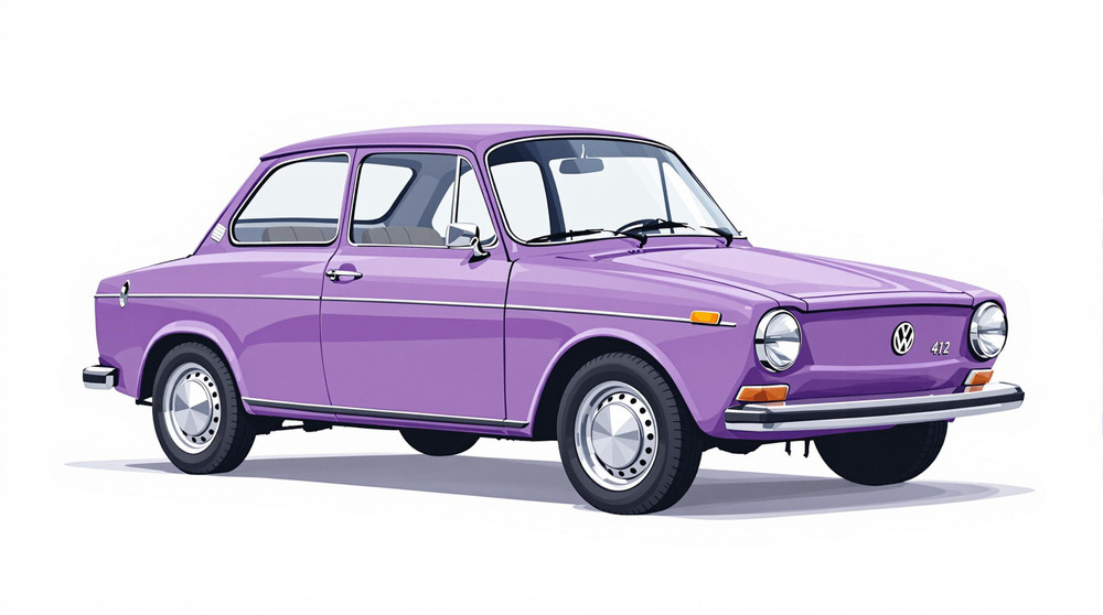 1974 Volkswagen 412 Catalog and Classic Car Guide, Ratings and Features