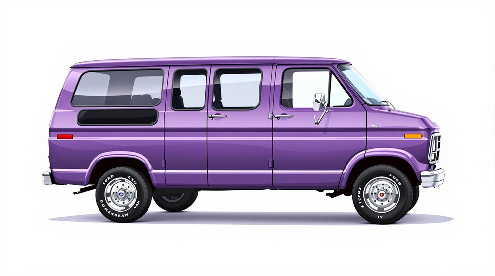 1975 Ford E-150 Econoline Club Wagon Catalog and Classic Car Guide, Ratings and Features