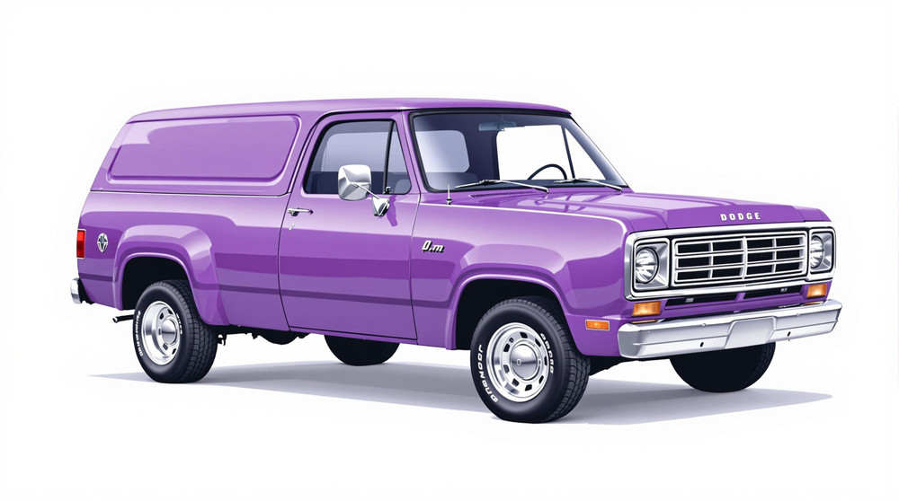 1976 Dodge D100 Panel Catalog and Classic Car Guide, Ratings and Features