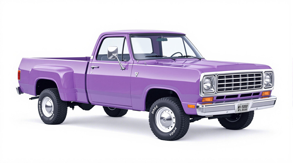 1976 Dodge W300 Catalog and Classic Car Guide, Ratings and Features