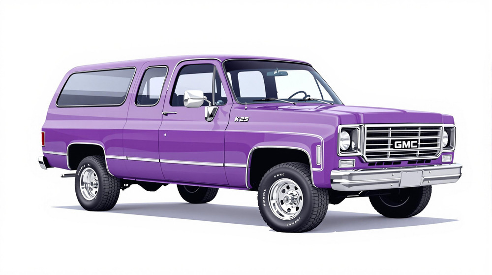 1976 Gmc K25 Suburban Catalog and Classic Car Guide, Ratings and Features