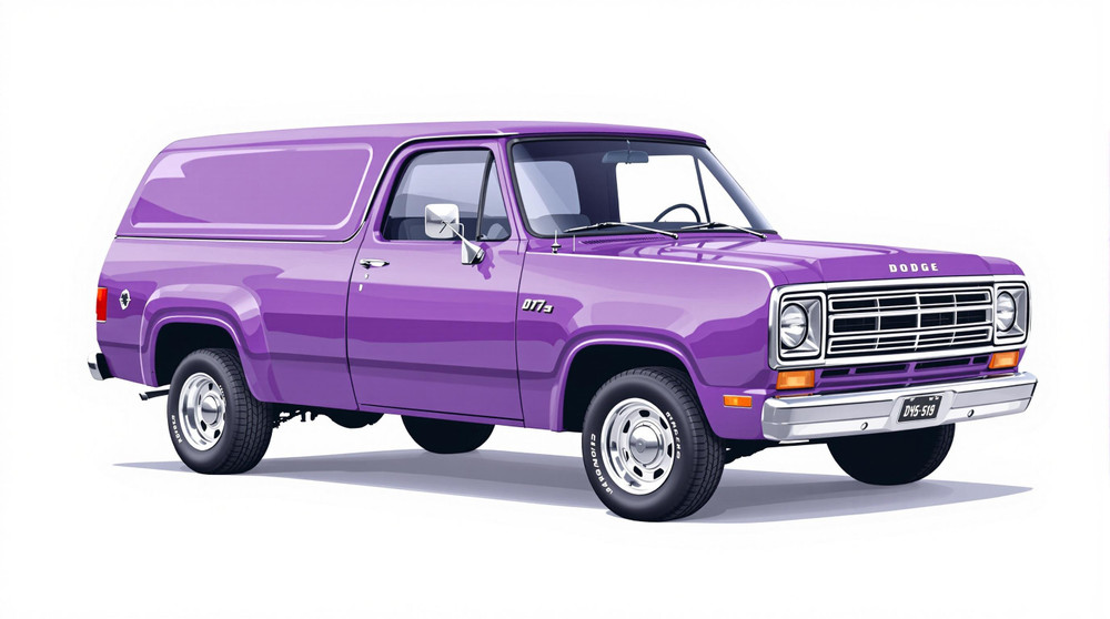 1977 Dodge D100 Panel Catalog and Classic Car Guide, Ratings and Features