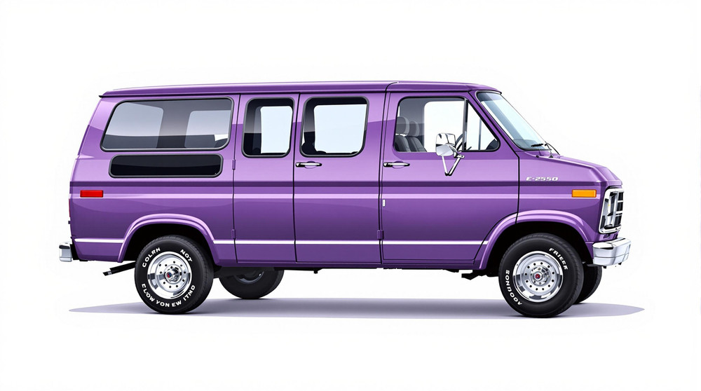 1977 Ford E-250 Econoline Club Wagon Catalog and Classic Car Guide, Ratings and Features