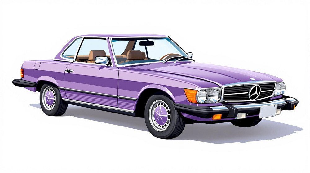 1977 Mercedes-Benz 450sl Catalog and Classic Car Guide, Ratings and Features