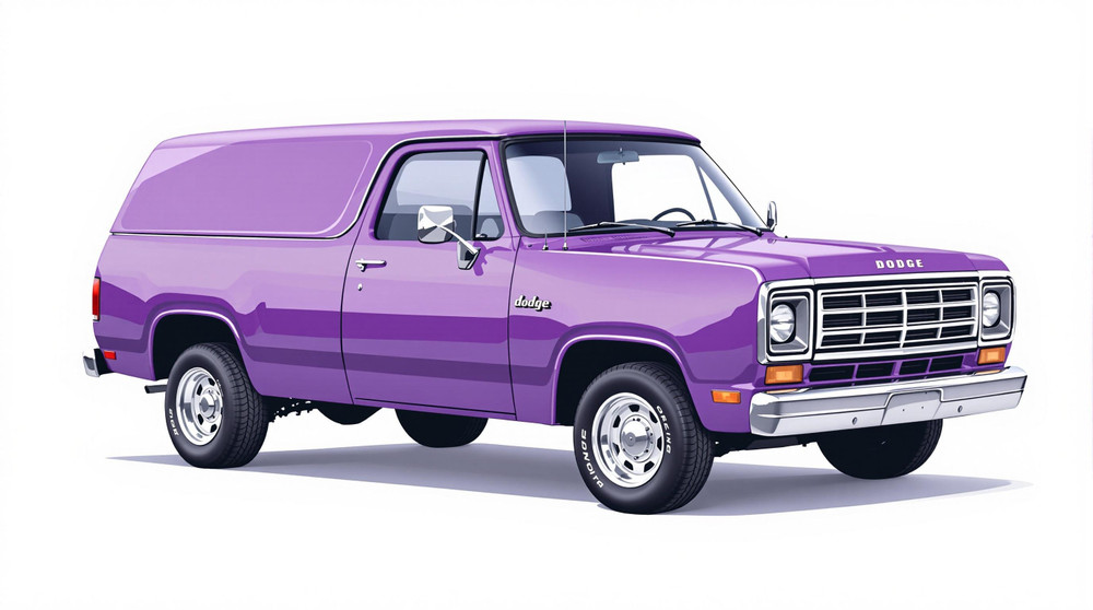 1980 Dodge D100 Panel Catalog and Classic Car Guide, Ratings and Features