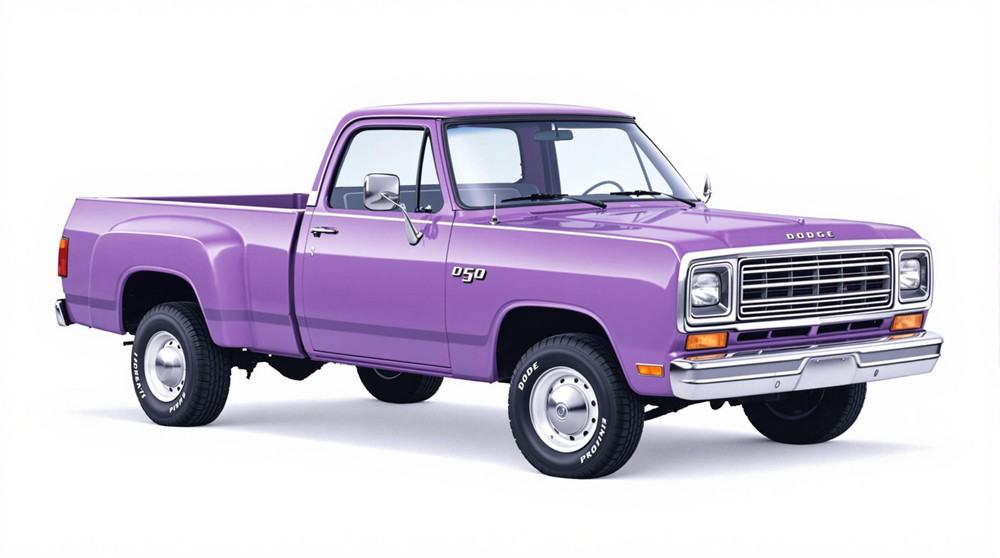 1980 Dodge D50 Catalog and Classic Car Guide, Ratings and Features
