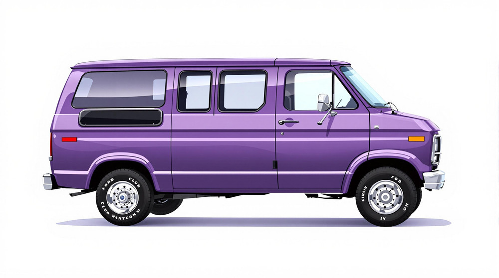 1981 Ford E-100 Econoline Club Wagon Catalog and Classic Car Guide, Ratings and Features