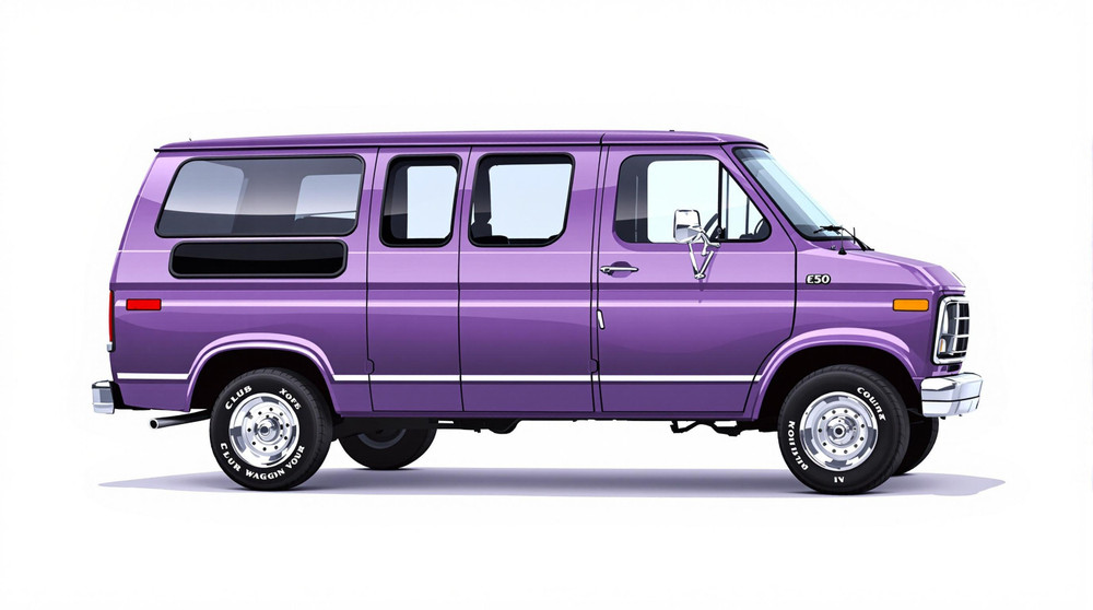 1984 Ford E-250 Econoline Club Wagon Catalog and Classic Car Guide, Ratings and Features