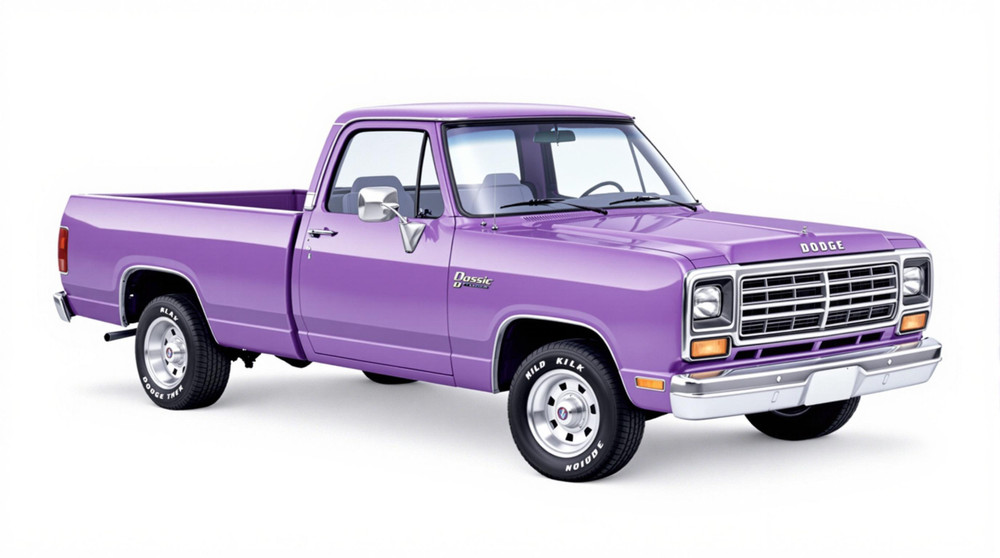 1987 Dodge D100 Catalog and Classic Car Guide, Ratings and Features