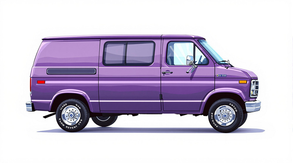 1987 Ford E-350 Econoline Catalog and Classic Car Guide, Ratings and Features