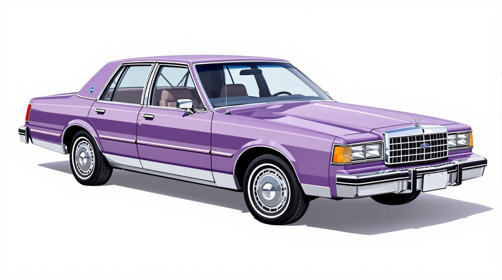 1987 Ford Ltd Crown Victoria Catalog and Classic Car Guide, Ratings and Features