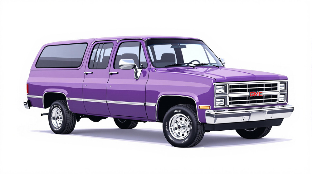 1987 Gmc V2500 Suburban Catalog and Classic Car Guide, Ratings and Features