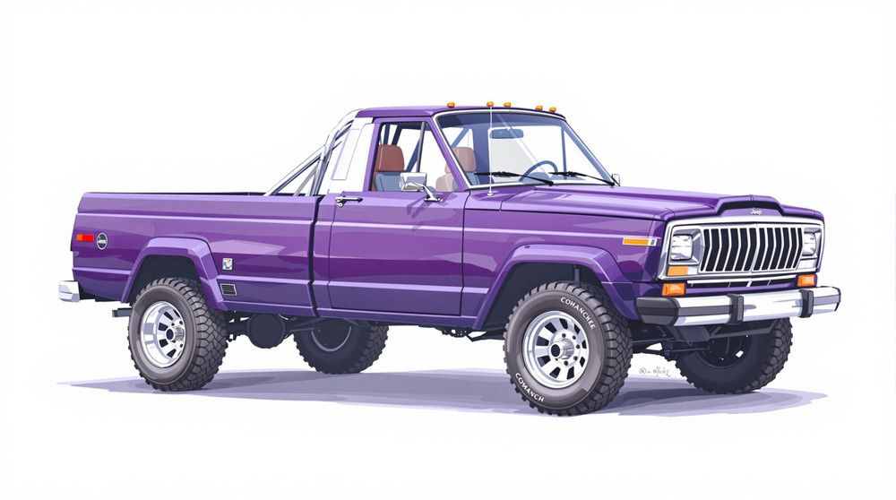 1986-1988 Jeep Comanche Body Shop Repair Manual - Faxon Repro (86 87 88)