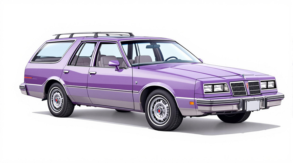 1987 Pontiac Safari Catalog and Classic Car Guide, Ratings and Features