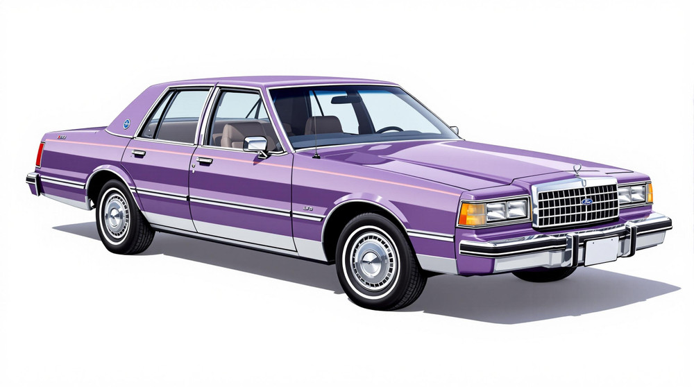 1988 Ford Ltd Crown Victoria Catalog and Classic Car Guide, Ratings and Features