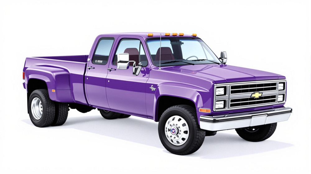 自動車 1/25 Chevy SILVERADO C-3500 Dually AMT 1/25 scale 1996 Chevy C3500 Extended Cab Dually plastic