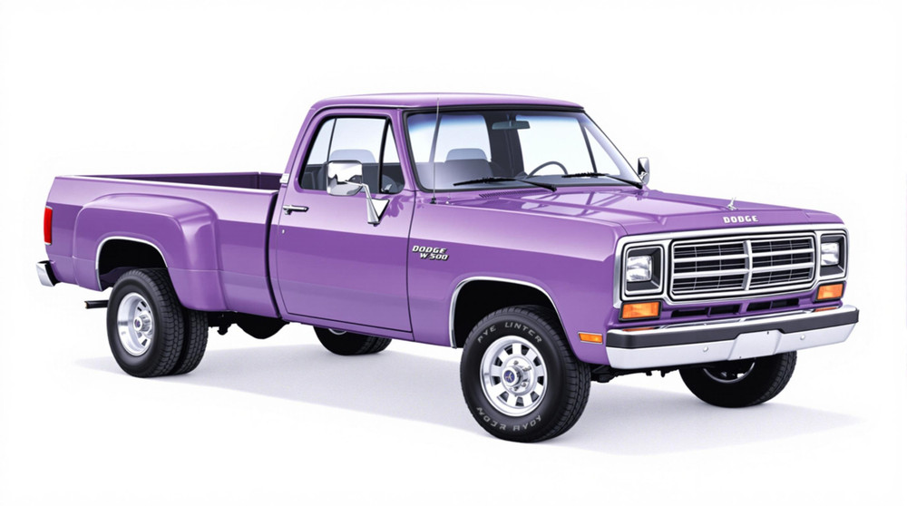 1990 Dodge W250 Catalog and Classic Car Guide, Ratings and Features