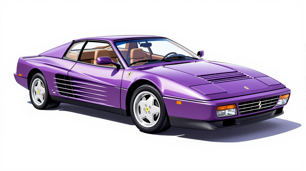 1990 Ferrari Testarossa Catalog and Classic Car Guide, Ratings and Features