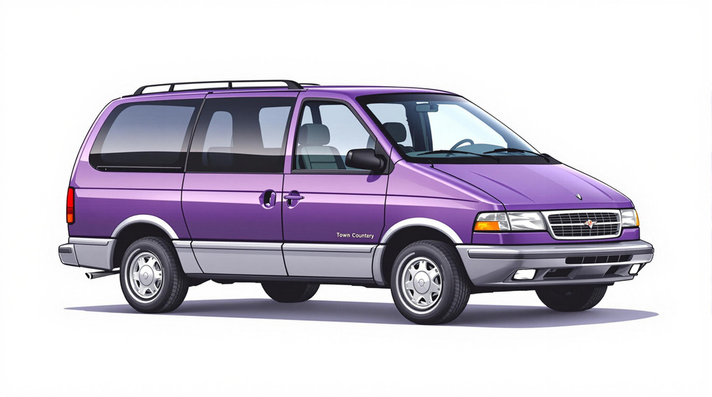 1991 Chrysler Town & Country Catalog and Classic Car Guide, Ratings and Features